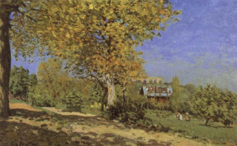 Alfred Sisley Landscape at Louveciennes China oil painting art